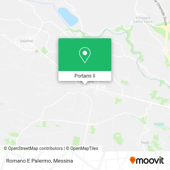 Mappa Romano E Palermo