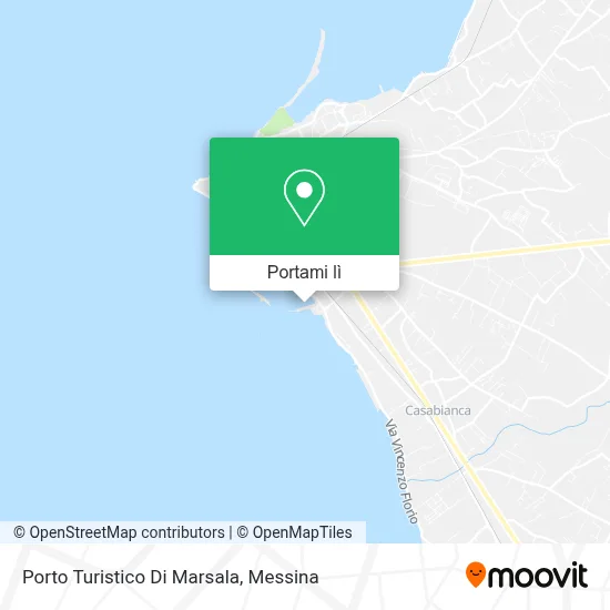 Mappa Porto Turistico Di Marsala
