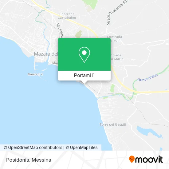 Mappa Posidonia