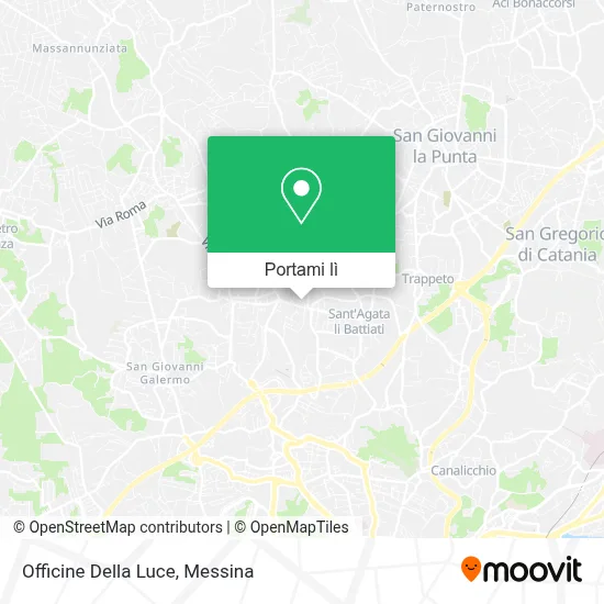 Mappa Officine Della Luce