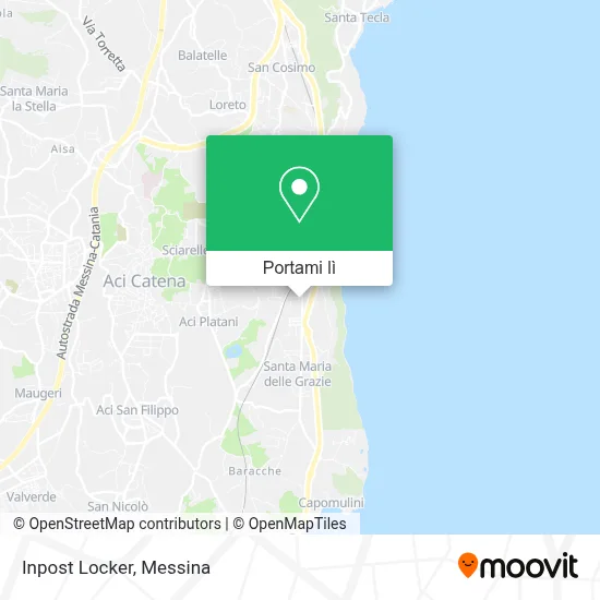 Mappa Inpost Locker