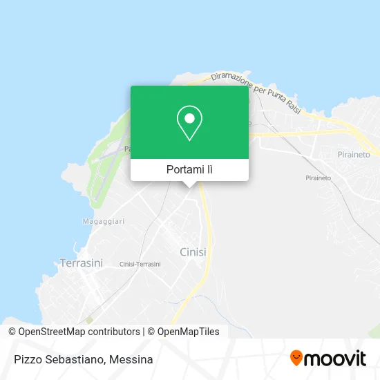 Mappa Pizzo Sebastiano