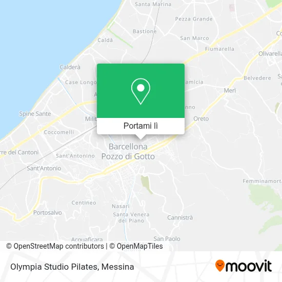 Mappa Olympia Studio Pilates