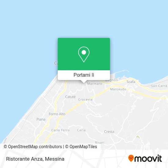 Mappa Ristorante Anza