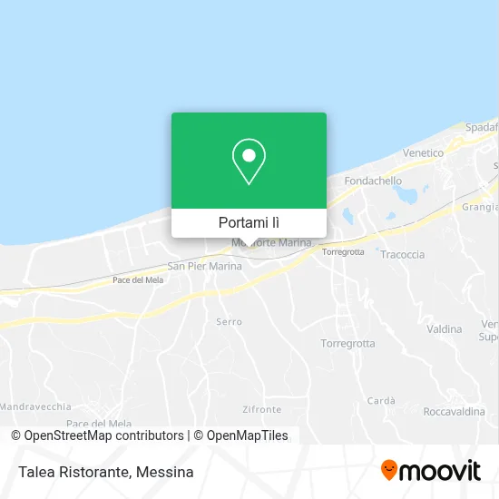 Mappa Talea Ristorante