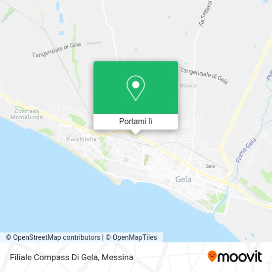 Mappa Filiale Compass Di Gela