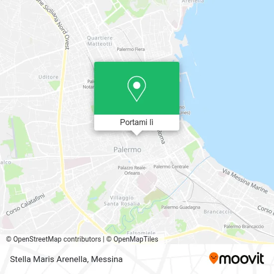 Mappa Stella Maris Arenella