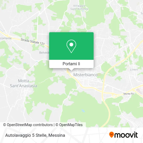 Mappa Autolavaggio 5 Stelle