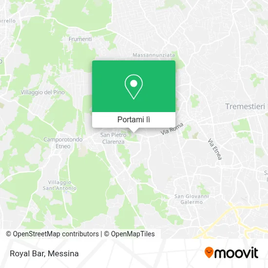 Mappa Royal Bar