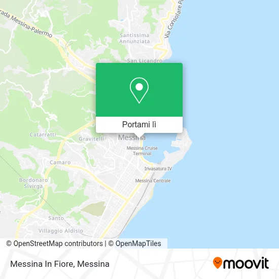Mappa Messina In Fiore