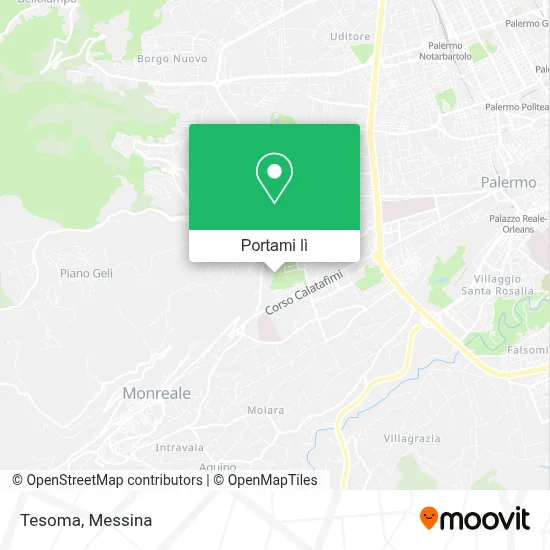 Mappa Tesoma
