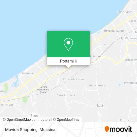 Mappa Movida Shopping