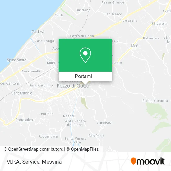 Mappa M.P.A. Service