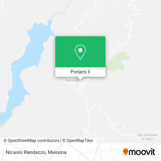 Mappa Nicasio Randazzo