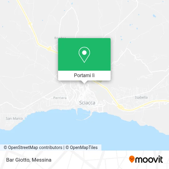 Mappa Bar Giotto