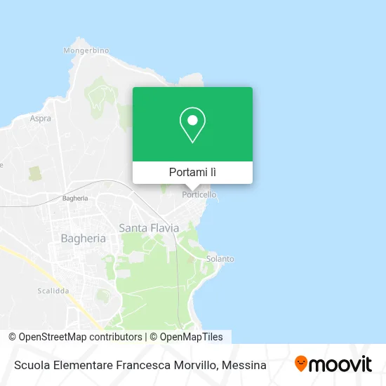 Mappa Scuola Elementare Francesca Morvillo