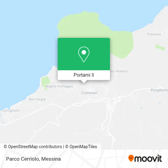 Mappa Parco Cerriolo