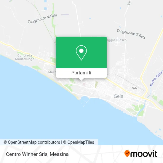 Mappa Centro Winner Srls