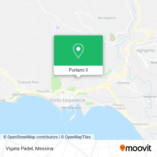 Mappa Vigata Padel