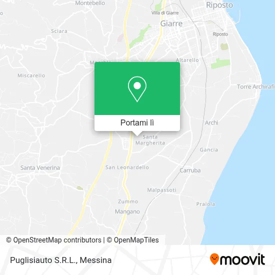 Mappa Puglisiauto S.R.L.
