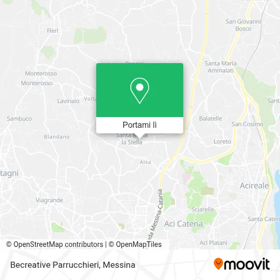 Mappa Becreative Parrucchieri
