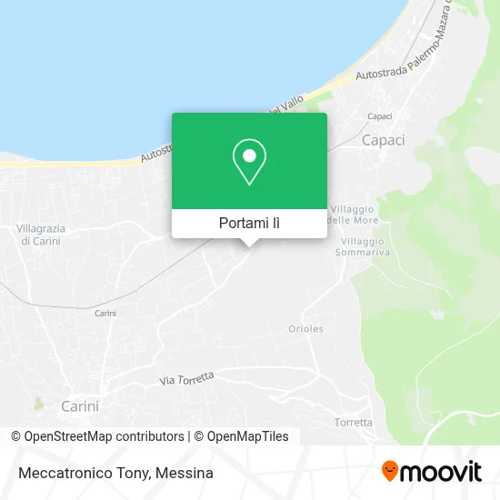 Mappa Meccatronico Tony