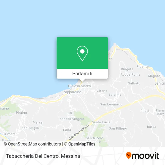 Mappa Tabaccheria Del Centro