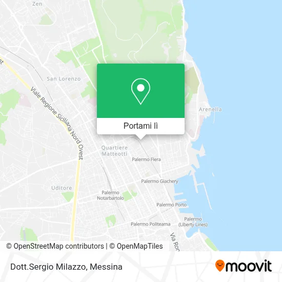 Mappa Dott.Sergio Milazzo