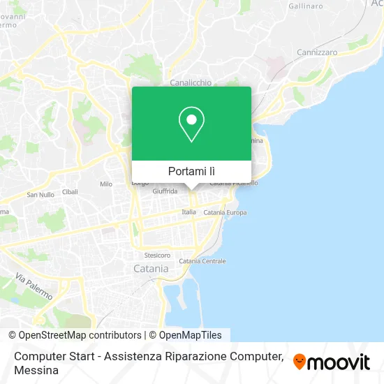 Mappa Computer Start - Assistenza Riparazione Computer