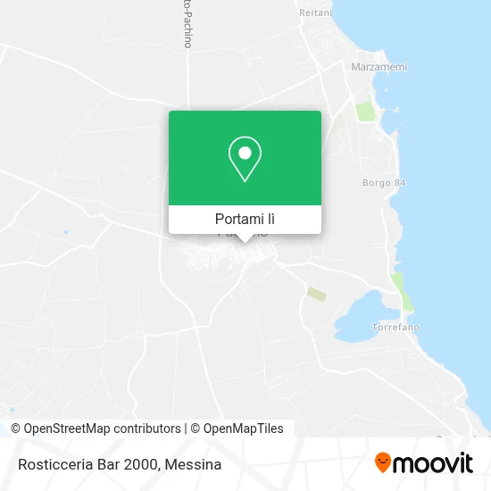 Mappa Rosticceria Bar 2000