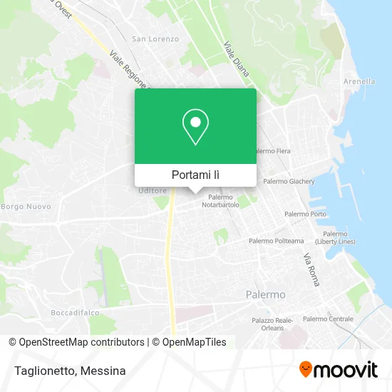 Mappa Taglionetto