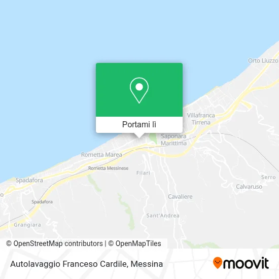 Mappa Autolavaggio Franceso Cardile