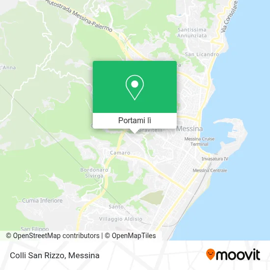 Mappa Colli San Rizzo