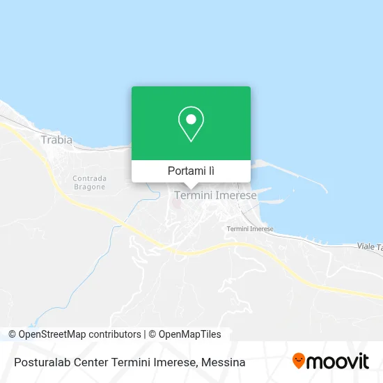Mappa Posturalab Center Termini Imerese