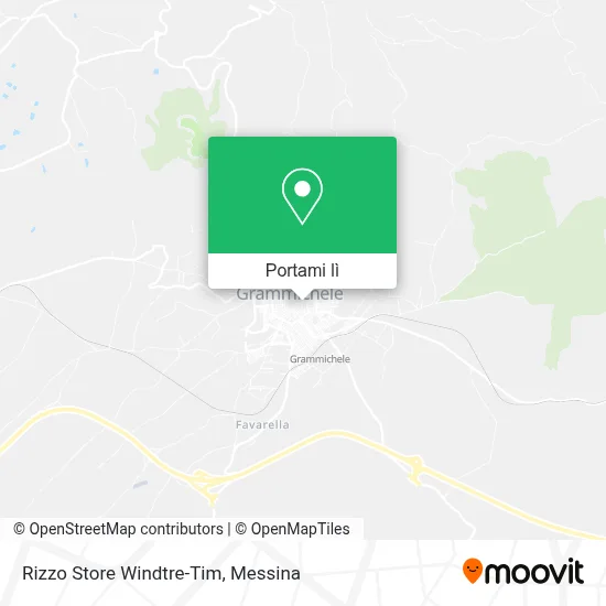 Mappa Rizzo Store Windtre-Tim