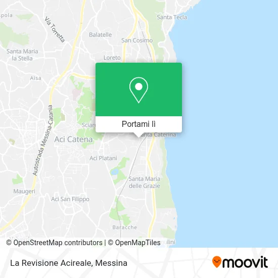 Mappa La Revisione Acireale