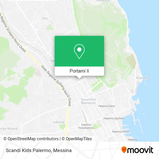 Mappa Scandi Kids Palermo