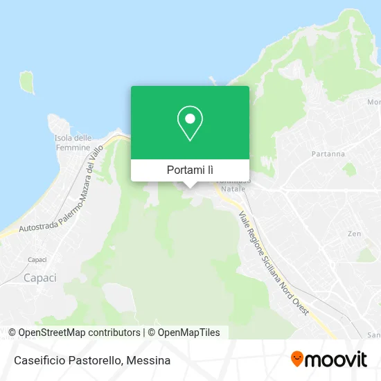 Mappa Caseificio Pastorello