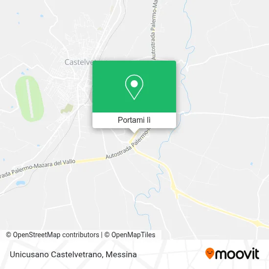 Mappa Unicusano Castelvetrano