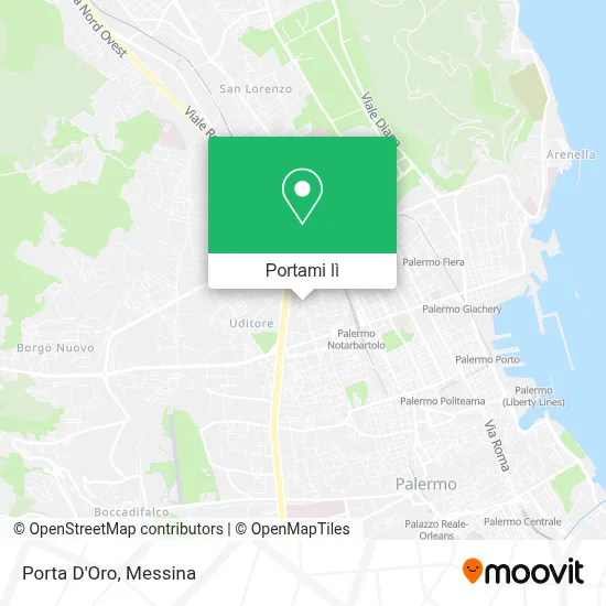 Mappa Porta D'Oro