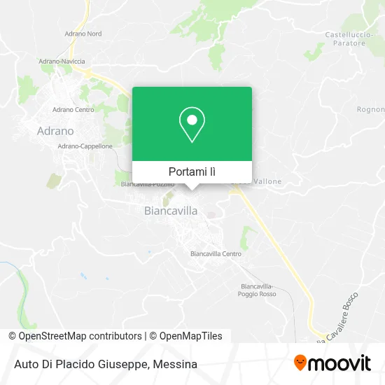 Mappa Auto Di Placido Giuseppe