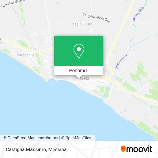 Mappa Castiglia Massimo