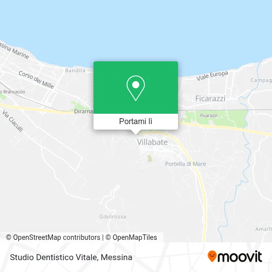 Mappa Studio Dentistico Vitale