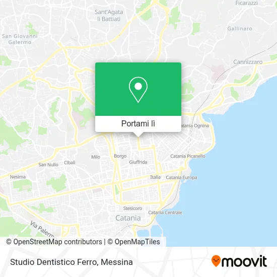 Mappa Studio Dentistico Ferro