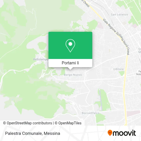 Mappa Palestra Comunale