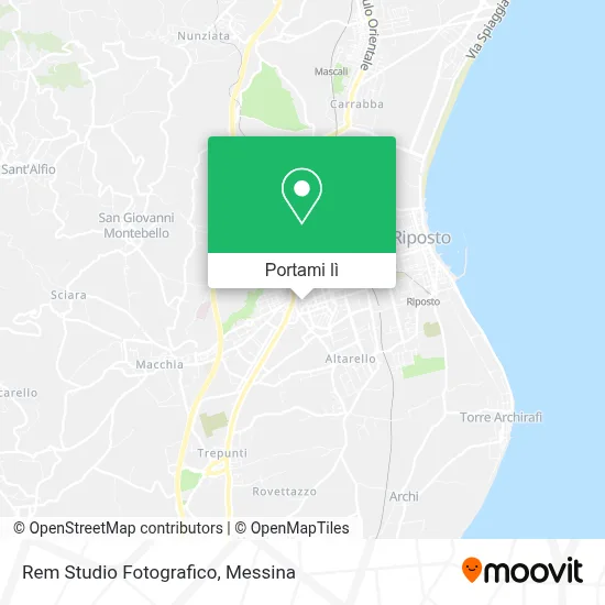Mappa Rem Studio Fotografico