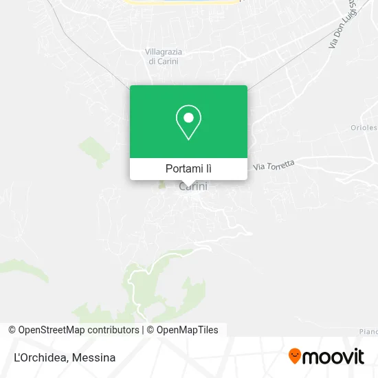 Mappa L'Orchidea