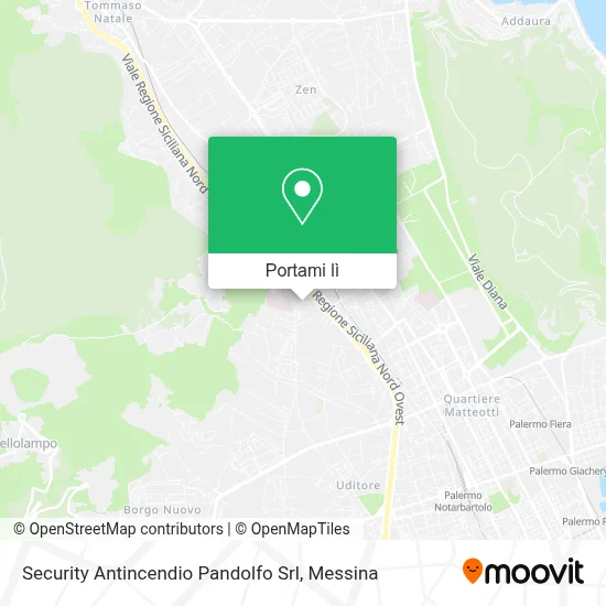 Mappa Security Antincendio Pandolfo Srl