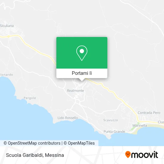 Mappa Scuola Garibaldi