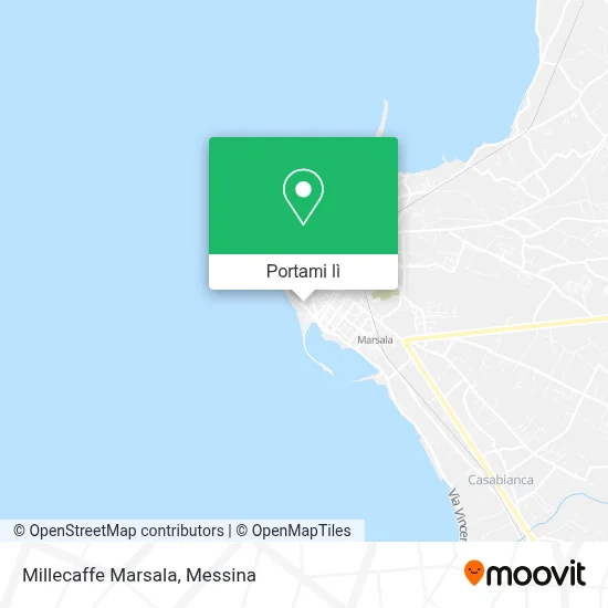 Mappa Millecaffe Marsala